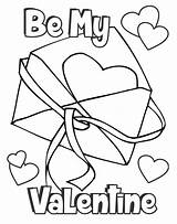 Valentine Coloring Card Kids Crafts Valentines Pages Happy Will Google sketch template