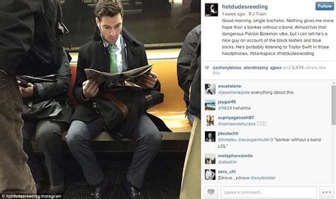 new york women are flocking to instagram account that shares pictures of hot dudes reading on