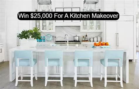 allrecipes kitchen makeover  sweepstakes win  cash