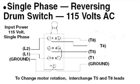 single phase motor wiring diagram  reverse drivenheisenberg