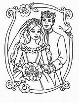 Coloring Pages Wedding Barbie Kids Colouring King Queen Printable Queens Teacher Color Print Students Search Getcolorings Again Bar Case Looking sketch template