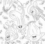 Trolls Coloring Tour Pages Printable Xcolorings Noncommercial Individual Print Use sketch template
