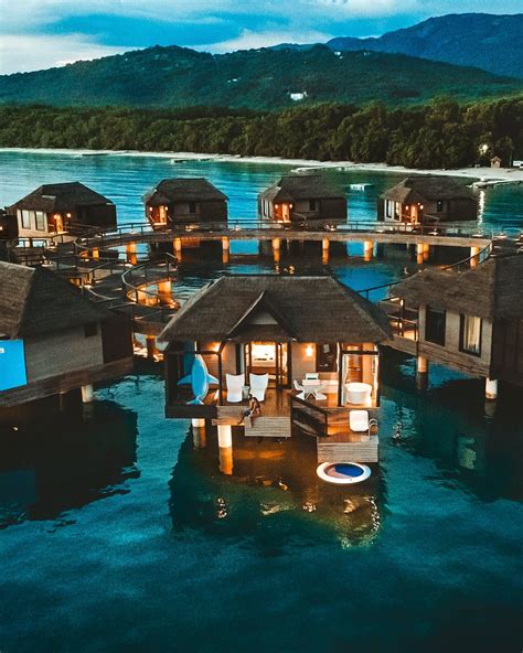 Sandals South Coast Resort Overwater Bungalows