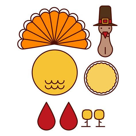 easy thanksgiving crafts printable