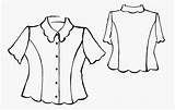 Blouse Drawing Easy Paintingvalley sketch template