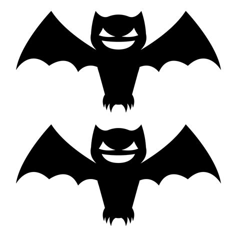 halloween bat template    printables printablee