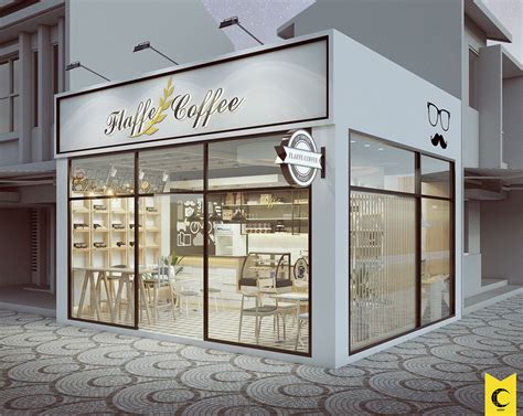 mini cafe  behance   mini cafe cafe interior design cafe
