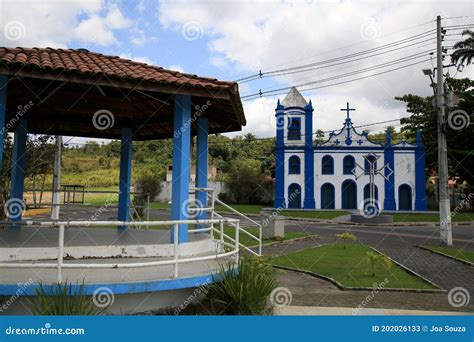 church of lord of bonfim in mata de sao joao stock image image of