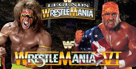 Wwe The Ultimate Warrior Vs Hulk Hogan Wrestlemania 6 Full Match