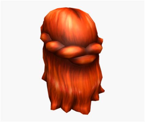 roblox wikia roblox  red hair hd png  kindpng