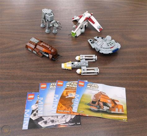 Lego Star Wars Mini Sets 12 Sets Plus 2 Bonus Vehicles