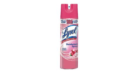 lysol disinfectant spray   stock  walgreens act fast