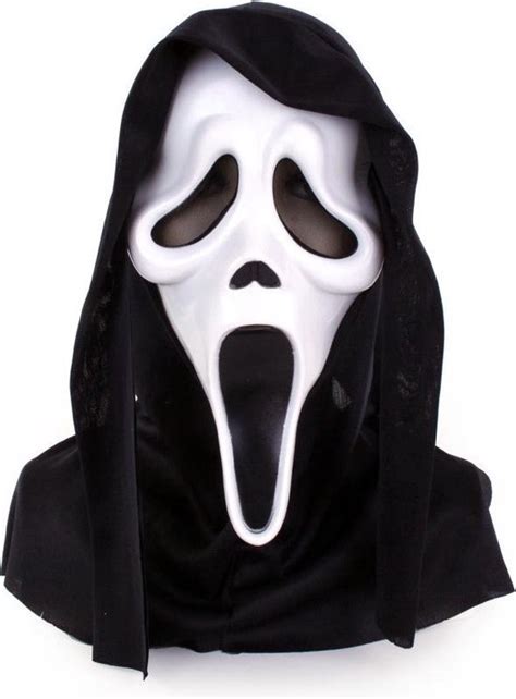 bolcom  latex masker scream   horror halloween eng griezel scream