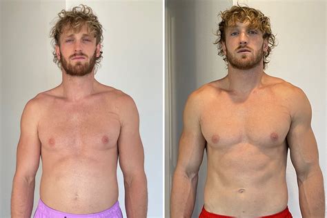 logan paul shows  amazing  day body transformation