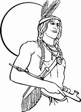 Coloring Native American Pages Indian Boy Chief Printable Girl Kids Print First Printables Nations Color Holding Calumet Warrior Getcolorings Kidsplaycolor sketch template