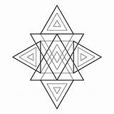 Geometry Sagrada Geometria Triangles Heilige Geometrie Dreiecke Heiligen Figur Templates Vexels sketch template