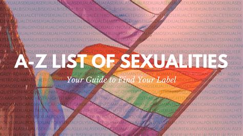 A Z List Of Sexualities In 2021 Unite Uk Lgbtq Community
