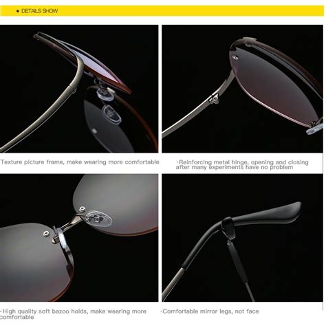 j6630 brand designer newest fashion rimless bend leg