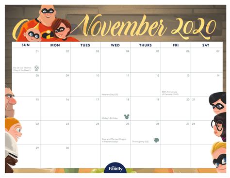start   year   printable  disney calendar   magic disney calendar