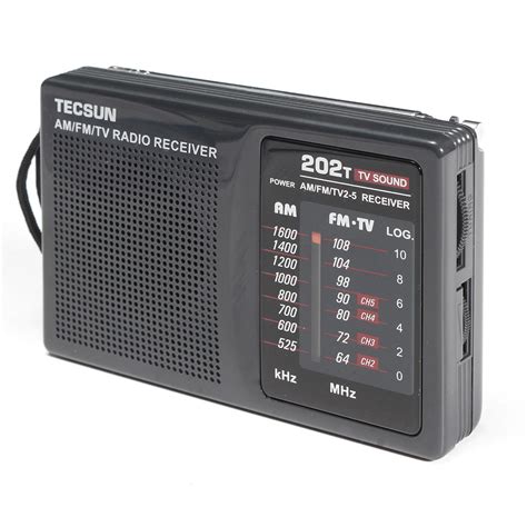 Dc 3v 6v Tecsun Mini Portable Radio R 202t Fm Am 64 108mhz World Band