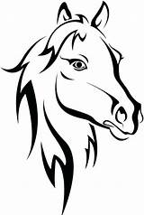 Head Horse Coloring Pages Print Getdrawings sketch template