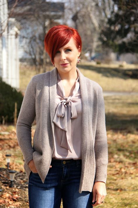 thrift and shout cute outfit of the day hot librarian blouse