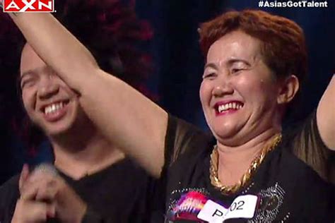 54 Year Old Pinay Gets Standing Ovation On Asias Got Talent Abs