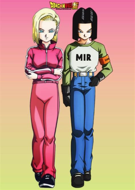 android 17 and android 18 dragon ball super 1 by kevineduardhg on