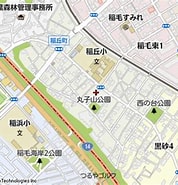 Image result for 千葉県千葉市稲毛区稲丘町. Size: 178 x 185. Source: www.mapion.co.jp