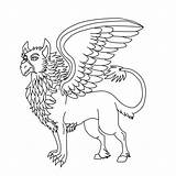 Hippogriff Coloring Harry Pages Potter Lineart Holiday Template Printable Getcolorings Ravenclaw Rowena sketch template