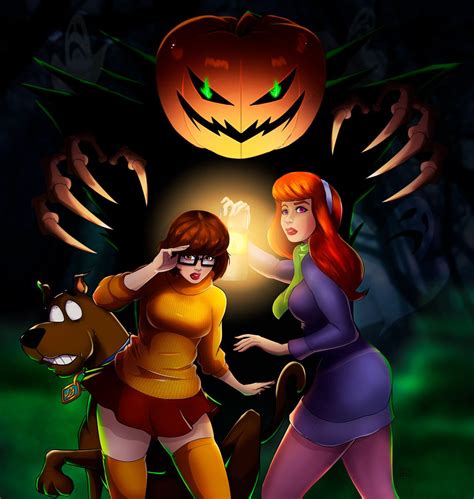 Artstation Scooby Velman And Daphne Esteban Barrientos Scooby Doo