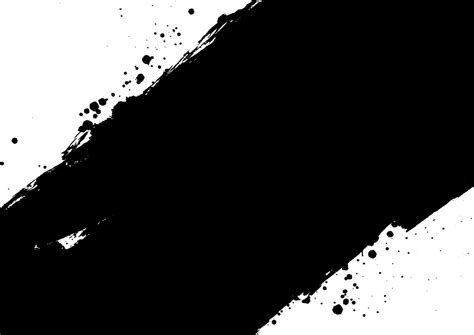 grunge paint splatter background  black  white  vector art