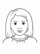Drawing Girl Primary Face Draw Boy Child Line Anime Step Head Drawings Children Simple Coloring Pages Young Hair Lds Faces sketch template