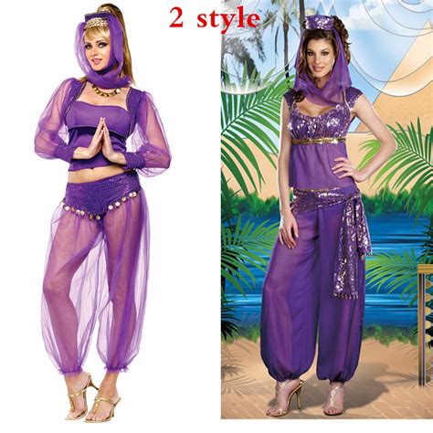 2017 New Sexy Belly Dancer Arabian Princess Costume Sexy Masquerade