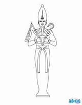 Osiris Goddesses Egipcios Hellokids sketch template