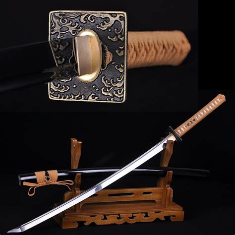 genuine samurai katana sword for sale fully handmade japanese knife