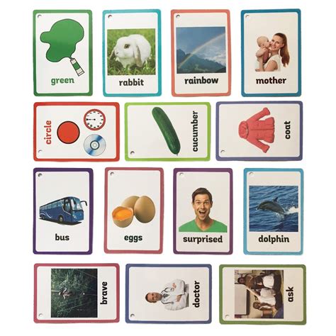 categories  cards kids learn english word card falshcards