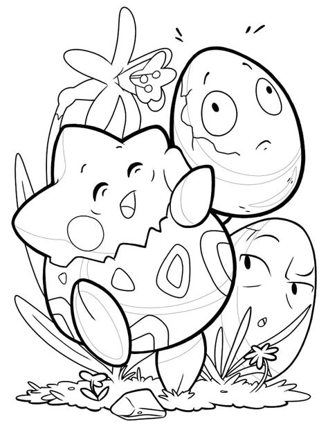 togepi pokemon coloring page  printable coloring pages  kids