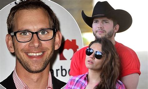 ashton kutcher s brother michael gushes over mila kunis engagement and pregnancy daily mail online