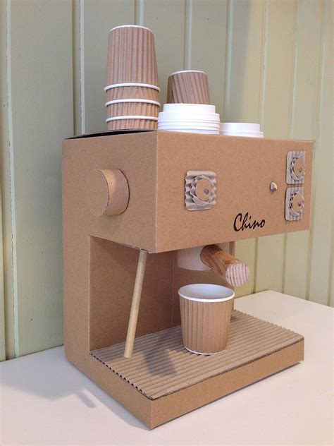 cardboard cappuccino machine diy cardboard costume templates zygote