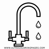 Grifo Faucet Torneira Wasserhahn Ausmalbilder Kran Keran Mewarnai Ultracoloringpages Pinclipart sketch template