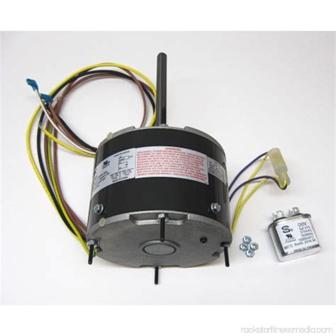 air conditioner condenser fan motor totally enclosed tenv  hp  volts  rpm ball