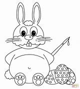 Easter Bunny Coloring Pages Face Cartoon Color Drawing Clipart Bugs Christmas sketch template
