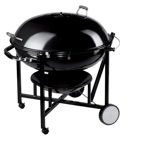 weber ranch kettle charcoal grill  black   home depot