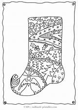 Coloring Christmas Stocking Pages Printable Color Print Getcolorings Kids Colorings sketch template
