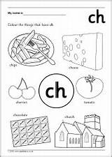 Ch Kindergarten Digraph Worksheets Worksheeto Th Via sketch template