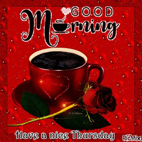 coffee good morning thursday animation pictures   images  facebook tumblr
