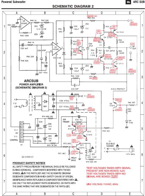 car subwoofer schematic diagram home wiring diagram