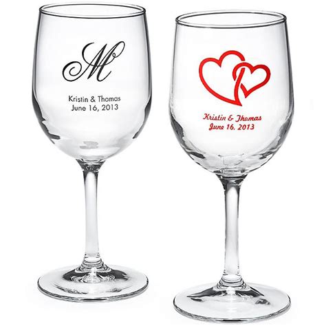 Wine Wedding Personalized Wine Glass 1182042 Weddbook