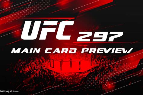 ufc  main card preview betting tips predictions waskinoft